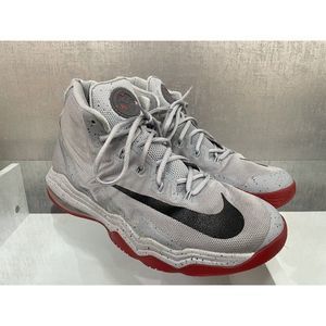 Nike 2016 Air Max Anthony Davis Audacity Gray Shoes Sz 12 (888407-062) A454